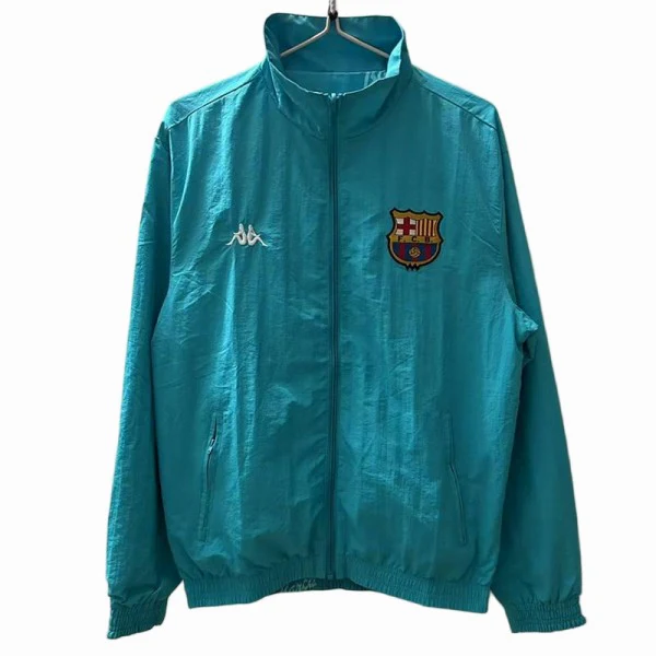 Rompevientos Barcelona 2025 2026 Verde FC Barcelona Rompevientos 2025 2026 Verde - Giacca FC Barcelona | tiendasdefutboles