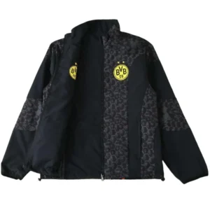 Borussia Dortmund Rompevientos 2025 2026 Negro - Borussia Dortmund Barata | tiendasdefutboles