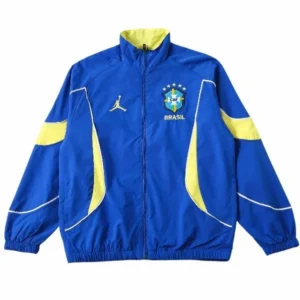 Brasil Rompevientos 2026 Azul - Brasil Barata | tiendasdefutboles