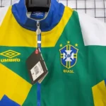 Rompevientos Brasil 2026 Azul Amarillo Verde