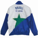 Rompevientos Brasil 2026 Azul Amarillo Verde