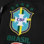 Rompevientos Brasil 2026 Negro Amarillo