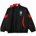 Rompevientos Brasil 2026 Rojo Negro