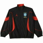Brasil Rompevientos 2026 Rojo - Brasil Barata | tiendasdefutboles