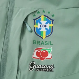 Brasil Rompevientos 2026 Verde - Brasil Barata | tiendasdefutboles