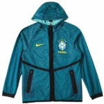 Brasil Rompevientos 2026 Verde - Brasil Barata | tiendasdefutboles
