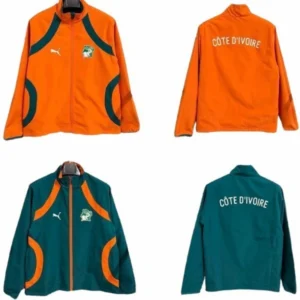 Costa De Marfil Rompevientos 2026 Naranja - Costa De Marfil Barata | tiendasdefutboles