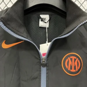Inter Milán Rompevientos 2025 2026 Negro - Inter Milán Barata | tiendasdefutboles