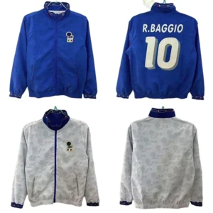 Italia Rompevientos 2025 Blanco - Equipación Italia | tiendasdefutboles