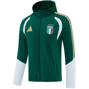 Italia Rompevientos 2026 Verde - Equipación Italia | tiendasdefutboles
