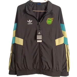 Jamaica Rompevientos 2026 Negro - Jamaica Barata | tiendasdefutboles