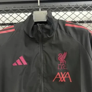 Liverpool Rompevientos 2025 2026 Negro - Maglia Liverpool | tiendasdefutboles