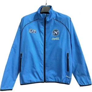 SSC Napoli Rompevientos 2025 2026 Azul - Ssc Napoli Equipacion | tiendasdefutboles