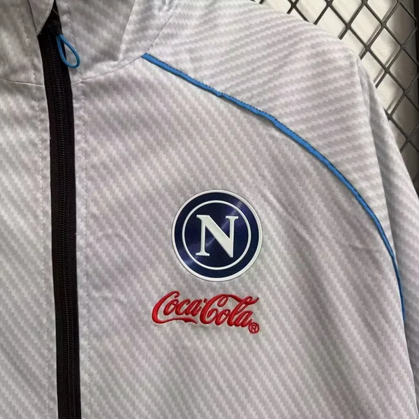 Rompevientos Napoli 2025 2026 Gris SSC Napoli Rompevientos 2025 2026 Gris - Ssc Napoli Equipacion | tiendasdefutboles