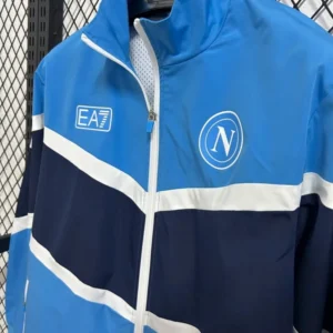 SSC Napoli Rompevientos 2025 2026 Negro - Ssc Napoli Equipacion | tiendasdefutboles