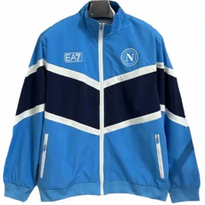 SSC Napoli Rompevientos 2025 2026 Negro - Ssc Napoli Equipacion | tiendasdefutboles