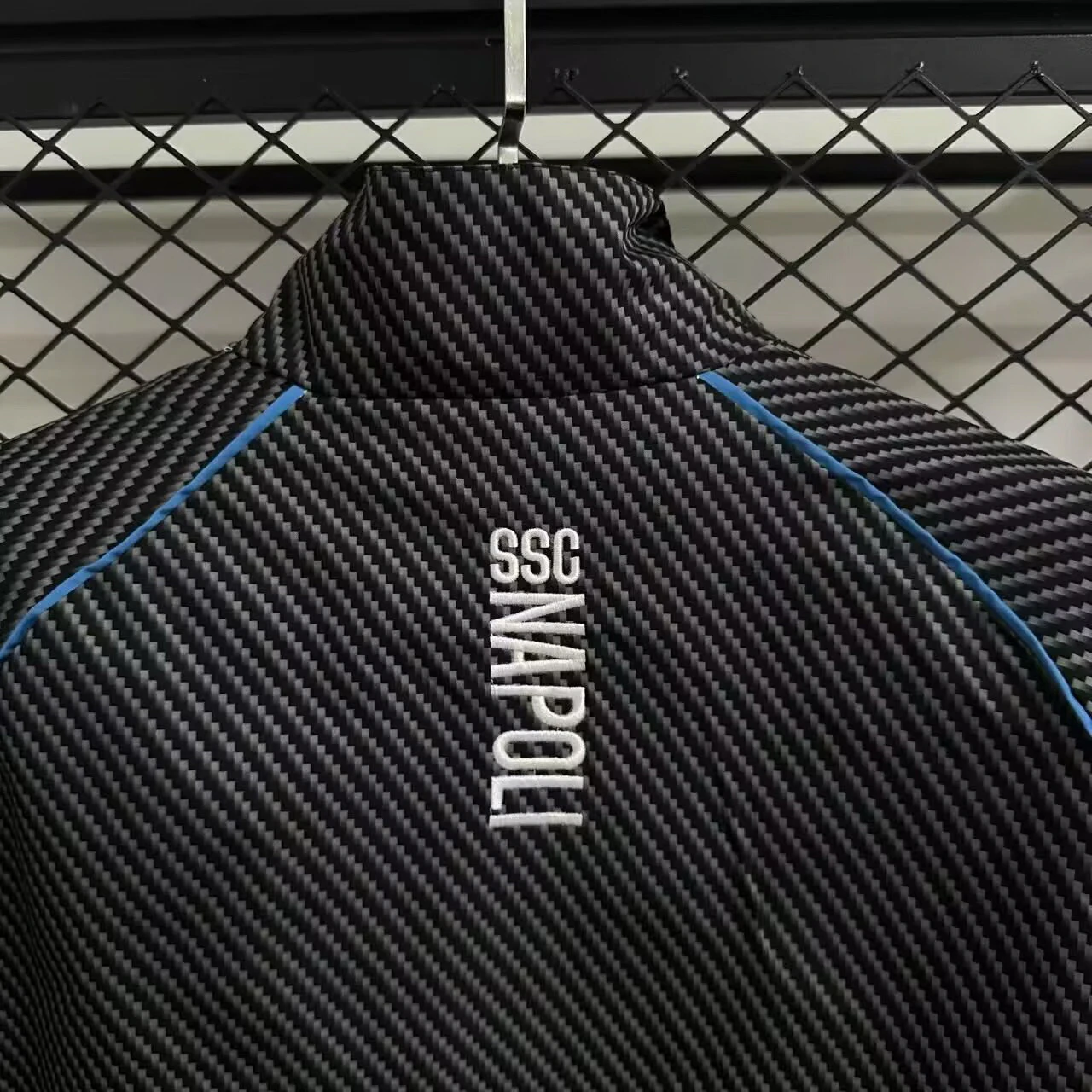 Rompevientos Napoli 2025 2026 Negro SSC Napoli Rompevientos 2025 2026 Negro - Ssc Napoli Equipacion | tiendasdefutboles