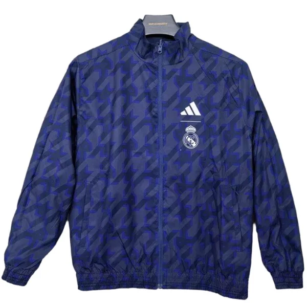 Rompevientos Real Madrid 2025 2026 Azul Amarillo Real Madrid Rompevientos 2025 2026 Azul - Maglia Real Madrid | tiendasdefutboles
