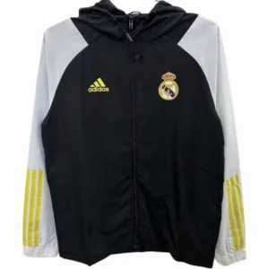 Real Madrid Rompevientos 2025 2026 Negro - Maglia Real Madrid | tiendasdefutboles