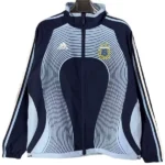 Rompevientos Retro Argentina 2026 Azul Marino