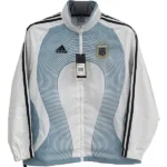 Rompevientos Retro Argentina 2026 Blanco Azul