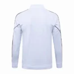 Ropa Deportiva Con Cremallera Larga AC Milan 2025 2026 Blanco Rojo