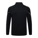 Ropa Deportiva Con Cremallera Larga AC Milan 2025 2026 Negro I Rojo
