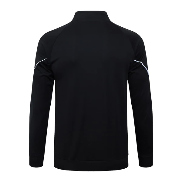 Ropa Deportiva Con Cremallera Larga AC Milan 2025 2026 Negro I Rojo AC Milan Chándal 2025 2026 Negro - Maglia Ac Milan | tiendasdefutboles