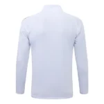 Ropa Deportiva Con Cremallera Larga Ajax 2025 2026 Blanco Rojo