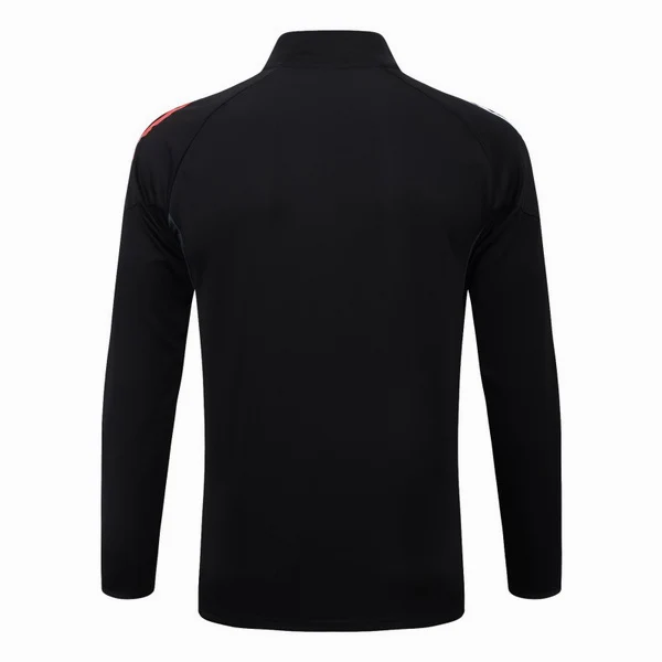 Ropa Deportiva Con Cremallera Larga Ajax 2025 2026 Negro Ajax Chándal 2025 2026 Negro - Maglia Ajax | tiendasdefutboles