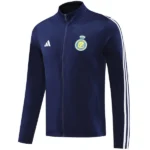 Ropa Deportiva Con Cremallera Larga Al Nassr 2025 2026 Azul I Marino
