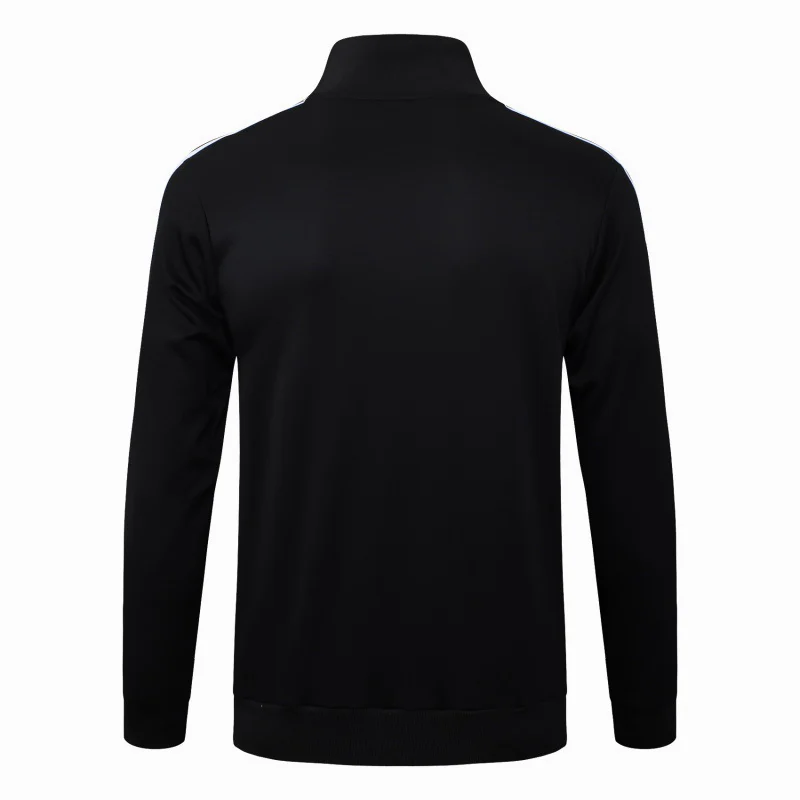 Ropa Deportiva Con Cremallera Larga Alemania 2025 Negro Blanco Alemania Chándal 2025 Negro - Tuta Alemania | tiendasdefutboles