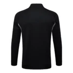 Ropa Deportiva Con Cremallera Larga Alemania 2025 Negro I Blanco
