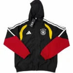 Ropa Deportiva Con Cremallera Larga Alemania 2026 Negro Rojo
