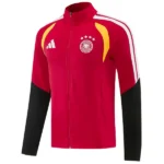 Ropa Deportiva Con Cremallera Larga Alemania 2026 Rojo I Amarillo Negro