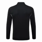 Ropa Deportiva Con Cremallera Larga Argentina 2026 Negro Gris