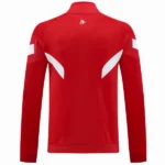 Ropa Deportiva Con Cremallera Larga Bayern Múnich 2024 2025 Rojo Blanco