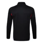 Ropa Deportiva Con Cremallera Larga Bayern Múnich 2025 2026 Gris Marino Rojo