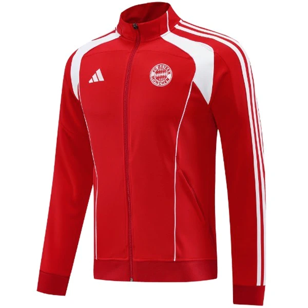 Ropa Deportiva Con Cremallera Larga Bayern Múnich 2025 2026 Rojo I Blanco Bayern Múnich Chándal 2025 2026 Rojo - Chándal Bayern Múnich | tiendasdefutboles