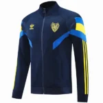Ropa Deportiva Con Cremallera Larga Boca Juniors 2024 2025 Azul Amarillo