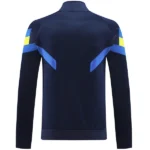 Ropa Deportiva Con Cremallera Larga Boca Juniors 2024 2025 Azul Amarillo