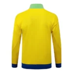 Ropa Deportiva Con Cremallera Larga Brasil 2026 Amarillo Verde