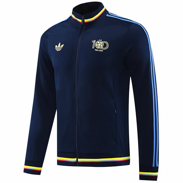 Ropa Deportiva Con Cremallera Larga Colombia 2026 Azul Marino Colombia Chándal 2026 Azul - Colombia Barata | tiendasdefutboles