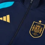 Ropa Deportiva Con Cremallera Larga España 2026 Azul Marino