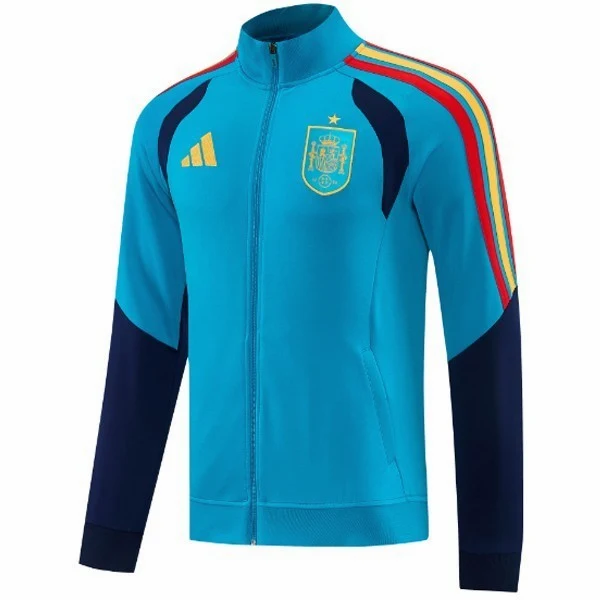 Ropa Deportiva Con Cremallera Larga España 2026 I Azul España Chándal 2026 Azul - Chándal España | tiendasdefutboles