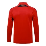 Ropa Deportiva Con Cremallera Larga Flamengo 2025 2026 Rojo Negro