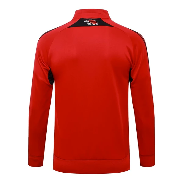Ropa Deportiva Con Cremallera Larga Flamengo 2025 2026 Rojo Negro Flamengo Chándal 2025 2026 Rojo - Maglia Flamengo | tiendasdefutboles