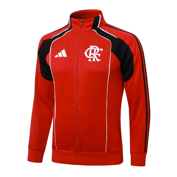Ropa Deportiva Con Cremallera Larga Flamengo 2025 2026 Rojo Negro Flamengo Chándal 2025 2026 Rojo - Maglia Flamengo | tiendasdefutboles