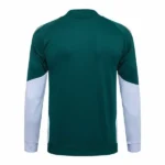 Ropa Deportiva Con Cremallera Larga Italia 2026 Verde Blanco
