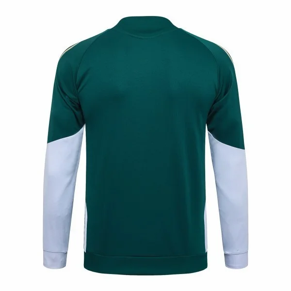 Ropa Deportiva Con Cremallera Larga Italia 2026 Verde Blanco Italia Chándal 2026 Verde - Equipación Italia | tiendasdefutboles